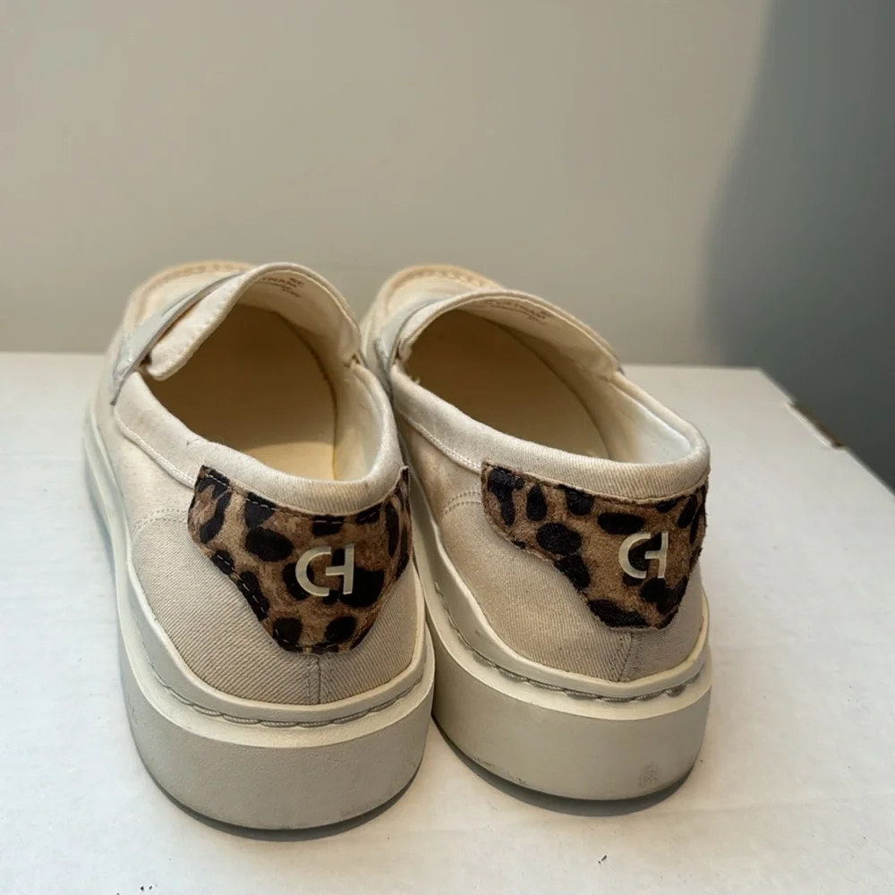 Cole Haan Grandpro Rally Canvas Penny Loafers W9‎